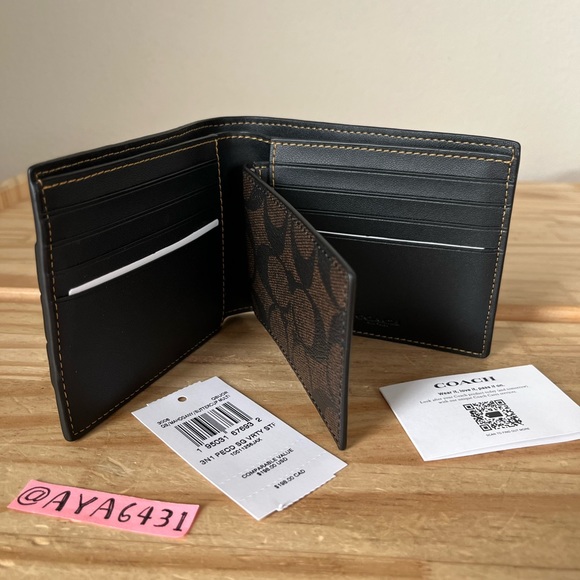 Coach Wallet Men🎈🎈 - Picture 7 of 10